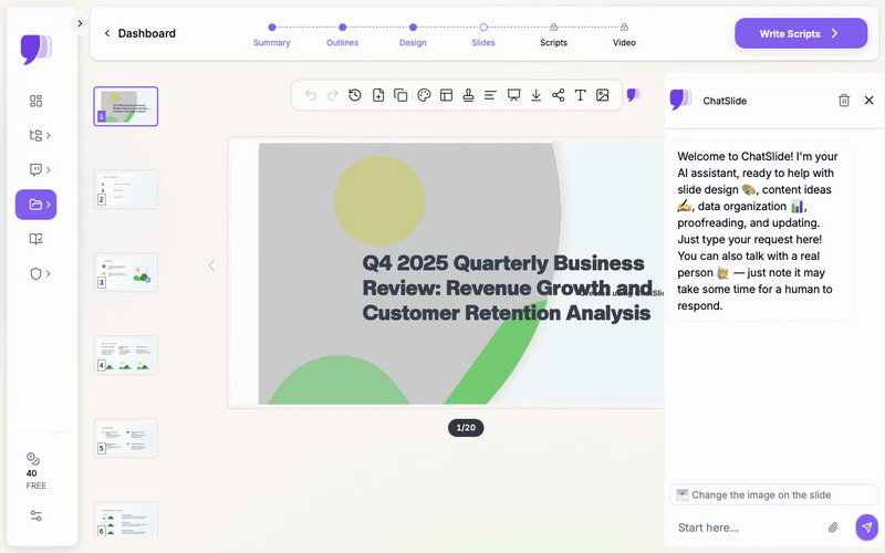 Slides & Insights