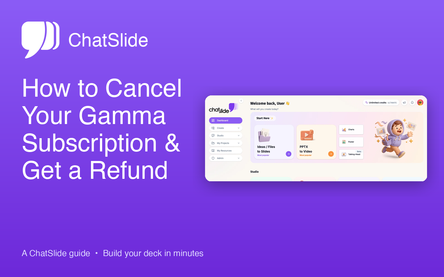 ChatSlide — How to Cancel Your Gamma Subscription & Get a Refund (2026 Guide)
